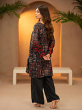 Gulkaar – Black 2-Piece Pastel Printed Doria Lawn Suit For Women