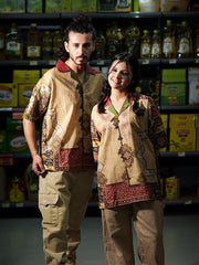 Urdu Poetry Pure Lawn Unisex Shirt For Unisex