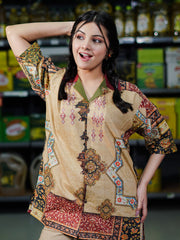 Urdu Poetry Pure Lawn Unisex Shirt For Unisex