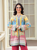 Sky Blue & Pink 2-Piece Printed Suit For Women