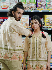 Urdu Poetry Pure Lawn Unisex Shirt For Unisex
