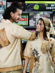 Urdu Poetry Pure Lawn Unisex Shirt For Unisex