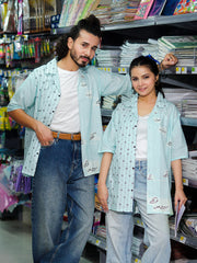 Urdu Poetry Pure Lawn Unisex Shirt For Unisex