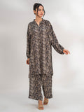 Unsa – Eastern 2-Piece Shamoz Silk Set For Women