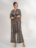 Unsa – Eastern 2-Piece Shamoz Silk Set For Women