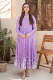 Ayra Lilac Chiffon 3 Piece Frock Suit For Women