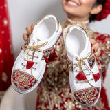 Bridal Sneakers - White By Dazzle