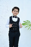 Timeless 4-Piece Black Suit For Boys