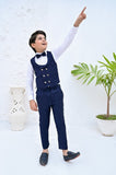 Elegant 4-Piece Blue Suit For Boys