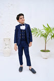 Elegant 5-Piece Blue Suit For Boys