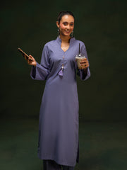 Premium Black Wash & Wear Co-Ord Set For Women
