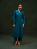 Midnight Luxe Wash & Wear Co-Ord Set For Women