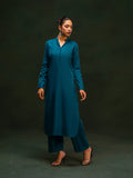 Midnight Luxe Wash & Wear Co-Ord Set For Women