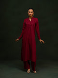 Midnight Elegance Wash & Wear Co-Ord Set For Women