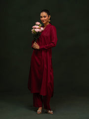 Midnight Elegance Wash & Wear Co-Ord Set For Women