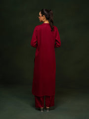 Midnight Elegance Wash & Wear Co-Ord Set For Women