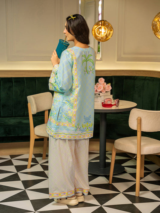 Brew & Bloom Premium Poly Cambric 2-Piece Co-Ord Set For Women