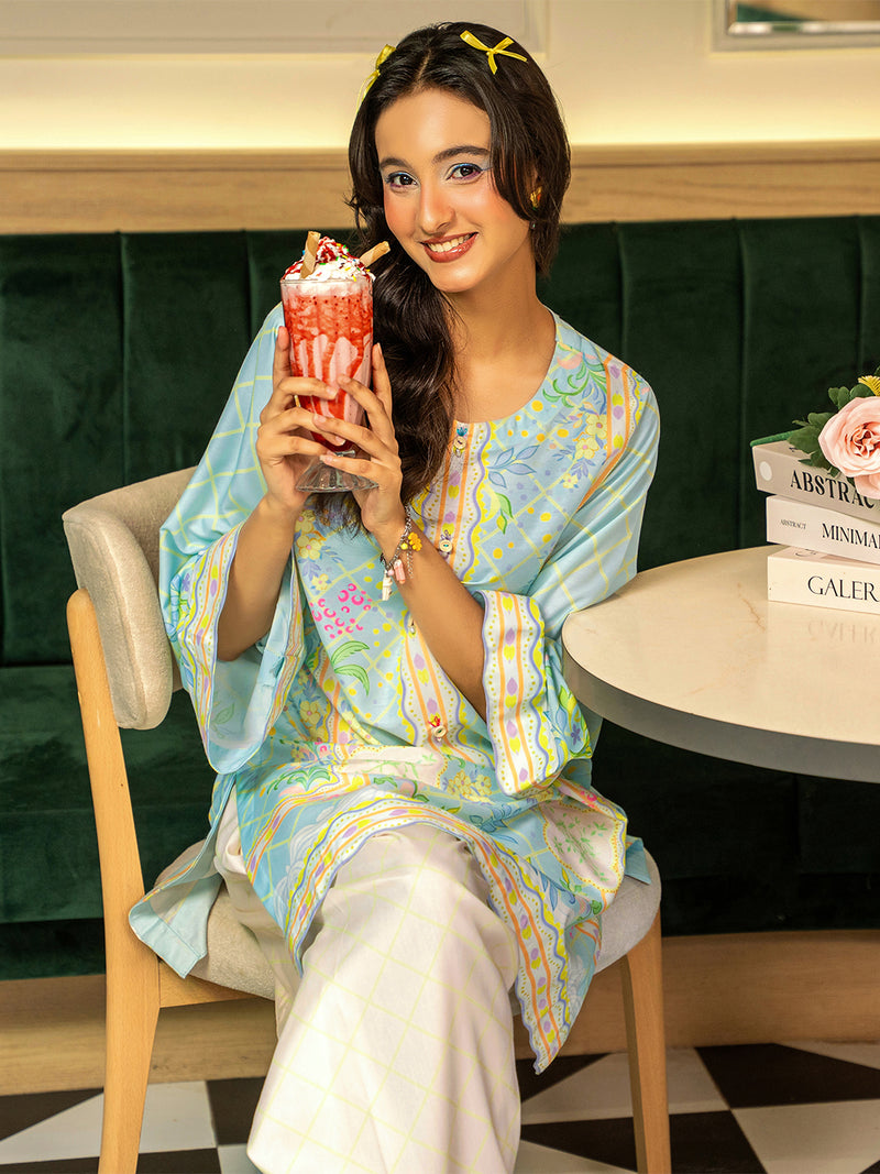 Brew & Bloom Premium Poly Cambric 2-Piece Co-Ord Set For Women
