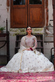 Naqsh Off-White Organza & Silk Lehenga Choli with Dupatta For Women