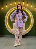 Brew & Bloom Premium Dull Raw Silk 2-Piece Suit For Women