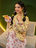 Premium Dull Raw Silk Printed 2-Piece Suit For Women