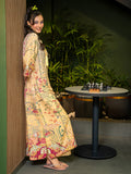 Modern Grace Dull Raw Silk Kaftaan For Women