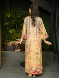Modern Grace Dull Raw Silk Kaftaan For Women