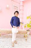 Majestic Royal Blue Prince Coat For Boys