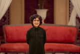 Boys Black Summer Salwar Kameez – 2 Piece Set For Boys