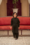 Boys Black Summer Salwar Kameez – 2 Piece Set For Boys