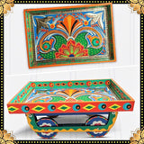 Daffodils Colorful Wooden Truck-Art Thaila/Cart