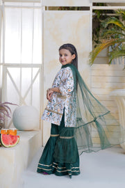 Bano Kids Chikankari Suit – Elegant & Festive For Girls