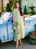 FAYE – Light Apple Green Embroidered Lawn 3 Piece Suit For Women