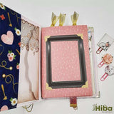 Zen Oasis Cloth Journal Collection with Lotus Motif