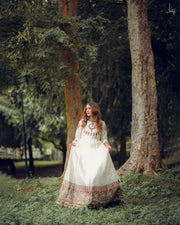 Ethereal Luxe Raw Silk Maxi For Women