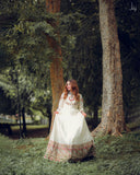 Ethereal Luxe Raw Silk Maxi For Women