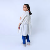 Girls Summer Cotton Liner Top – Light, Fresh & Stylish For Girls
