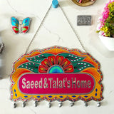 Customized Green Handmade Truck Art Personalized Name Sign