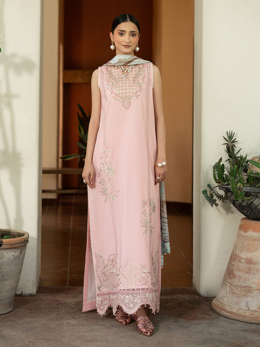 Hooriya – Luxury 3-Piece Embroidered Lawn Suit For Women