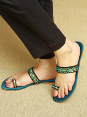 Bustangi Kolhapuri Chappals – Stylish, Handcrafted & Elegant For Women