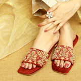 Zuni Flat Sliders – Effortless Chic with Everyday Comfort For Women