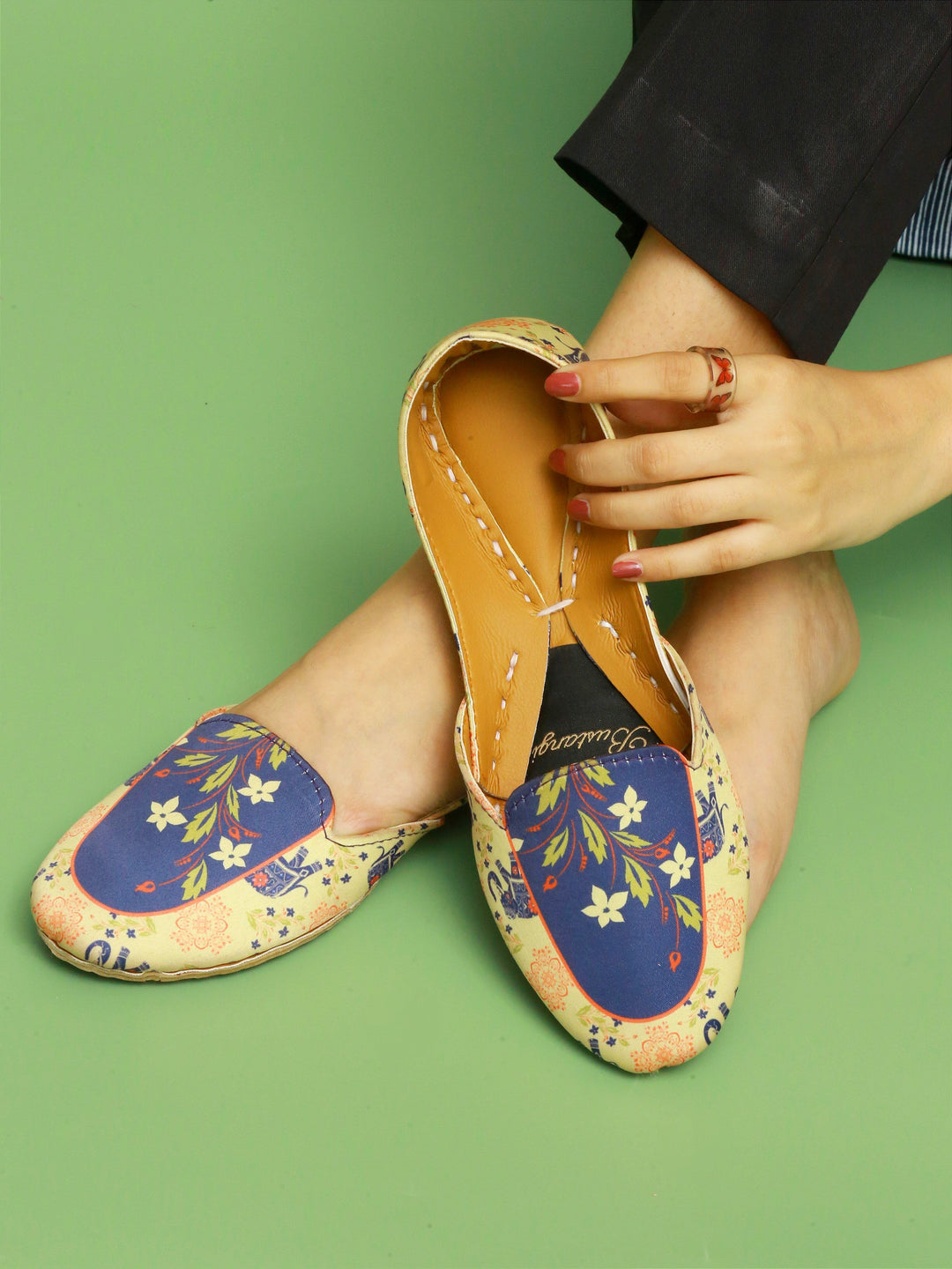 Classic Handmade Slip-On Loafers For Women