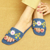 Saya Flat Sliders – Graceful Comfort, Effortless Glamour For Women