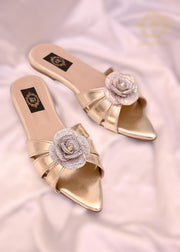 Twilight in Peach Pink, Gold, Black & Silver – Radiant Elegance For Women