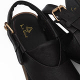 Black & Brown Premium Handmade Leather Peshawari Chappal For Men