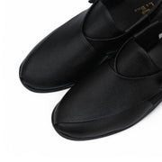 Black & Brown Premium Handmade Leather Peshawari Chappal For Men