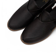 Black & Brown Premium Handmade Leather Peshawari Chappal For Men