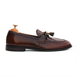Bold Two-Tone Handmade Leather Shoes for Men