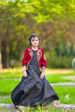 Midnight Elegance Ensemble – A Perfect Blend of Tradition and Modernity For Girls