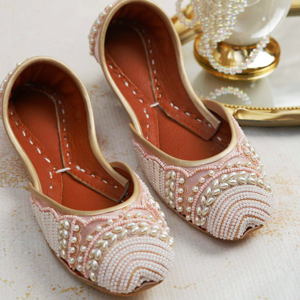Opulent Elegance: Heavily Adorned in Pearls and Resham For Women